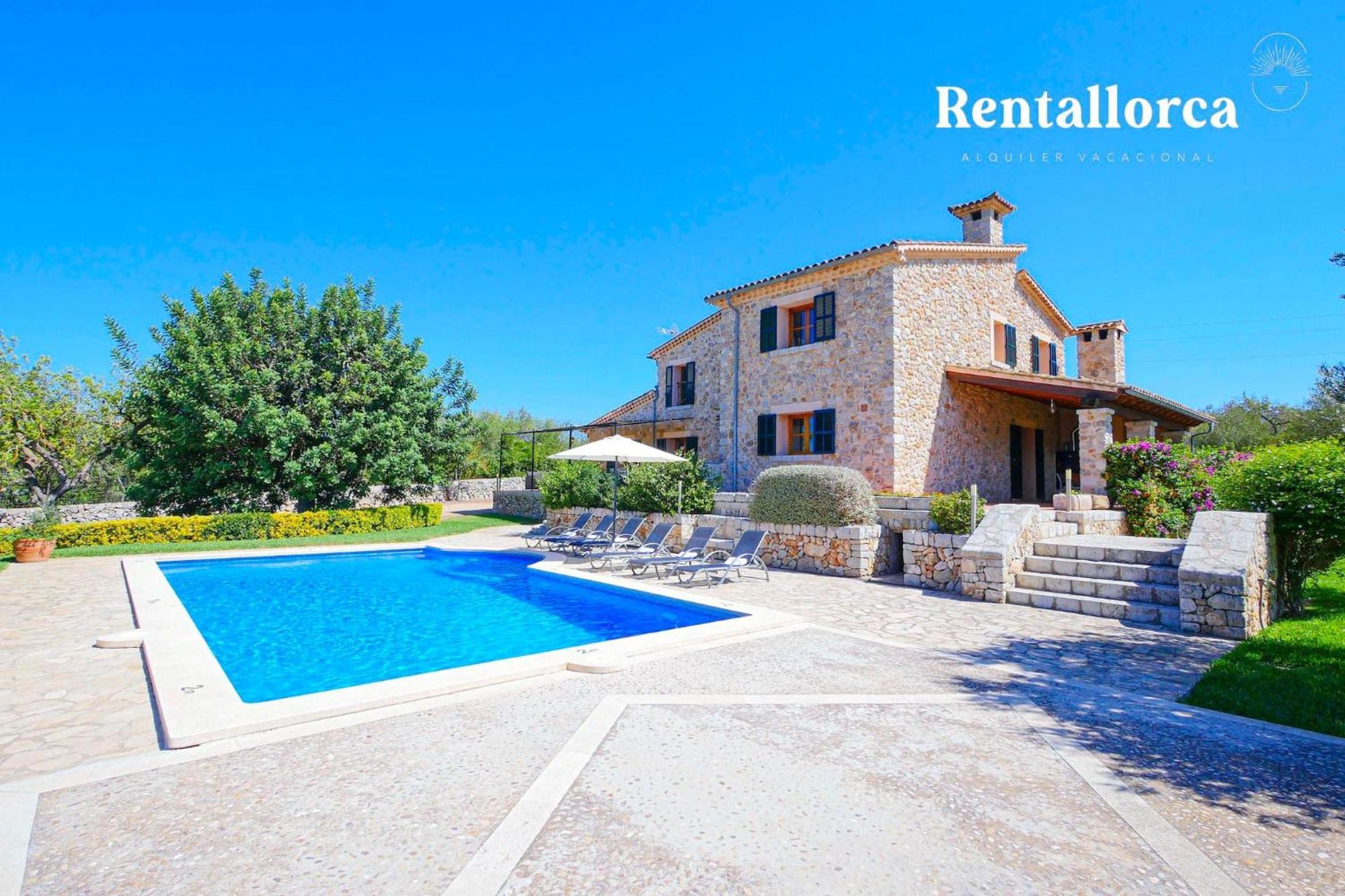 Finca Sa Font-Rentallorca Muro Exterior foto