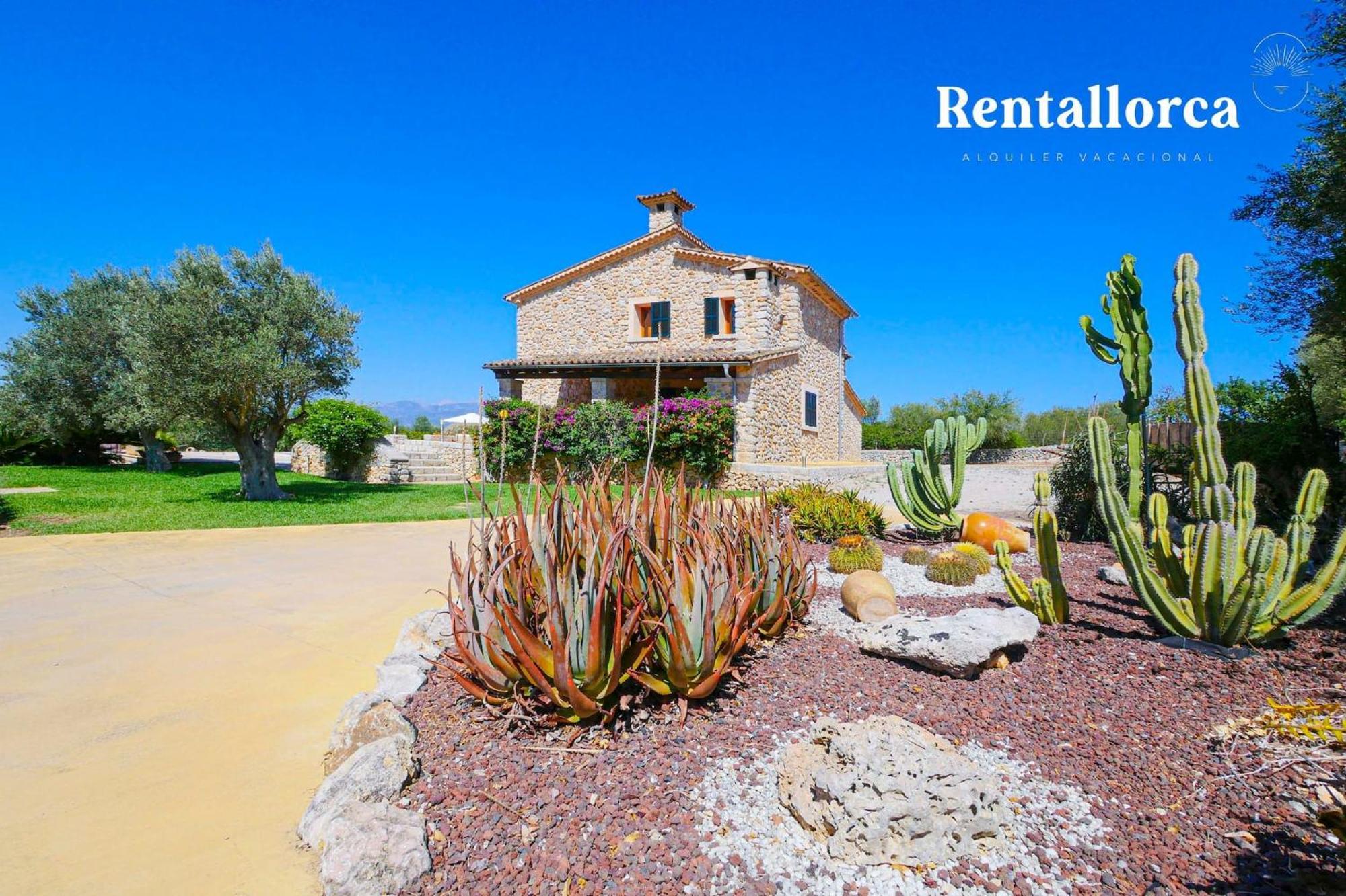 Finca Sa Font-Rentallorca Muro Exterior foto