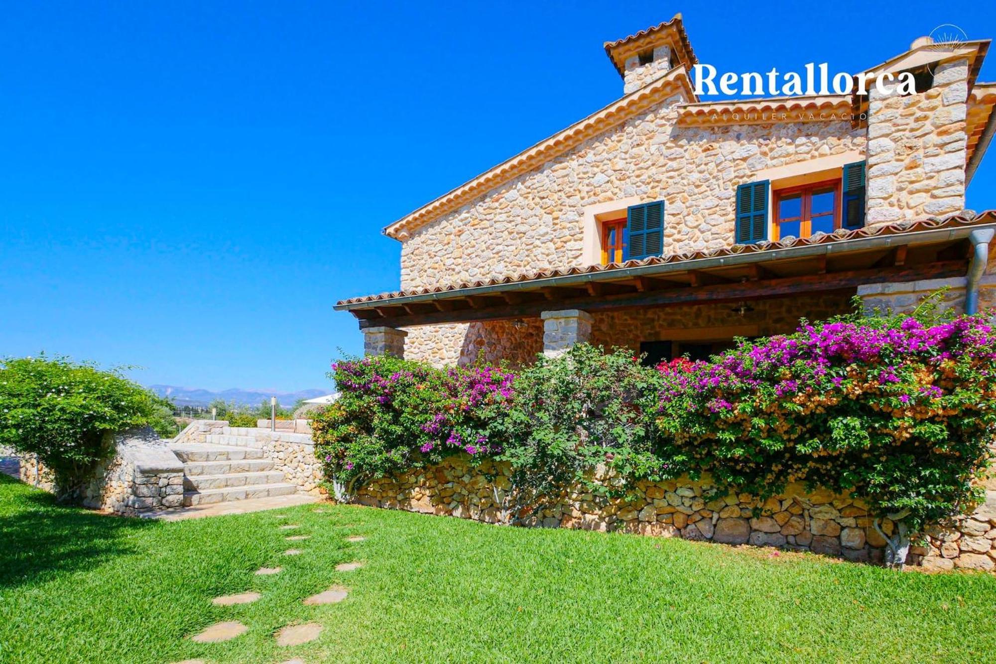 Finca Sa Font-Rentallorca Muro Exterior foto